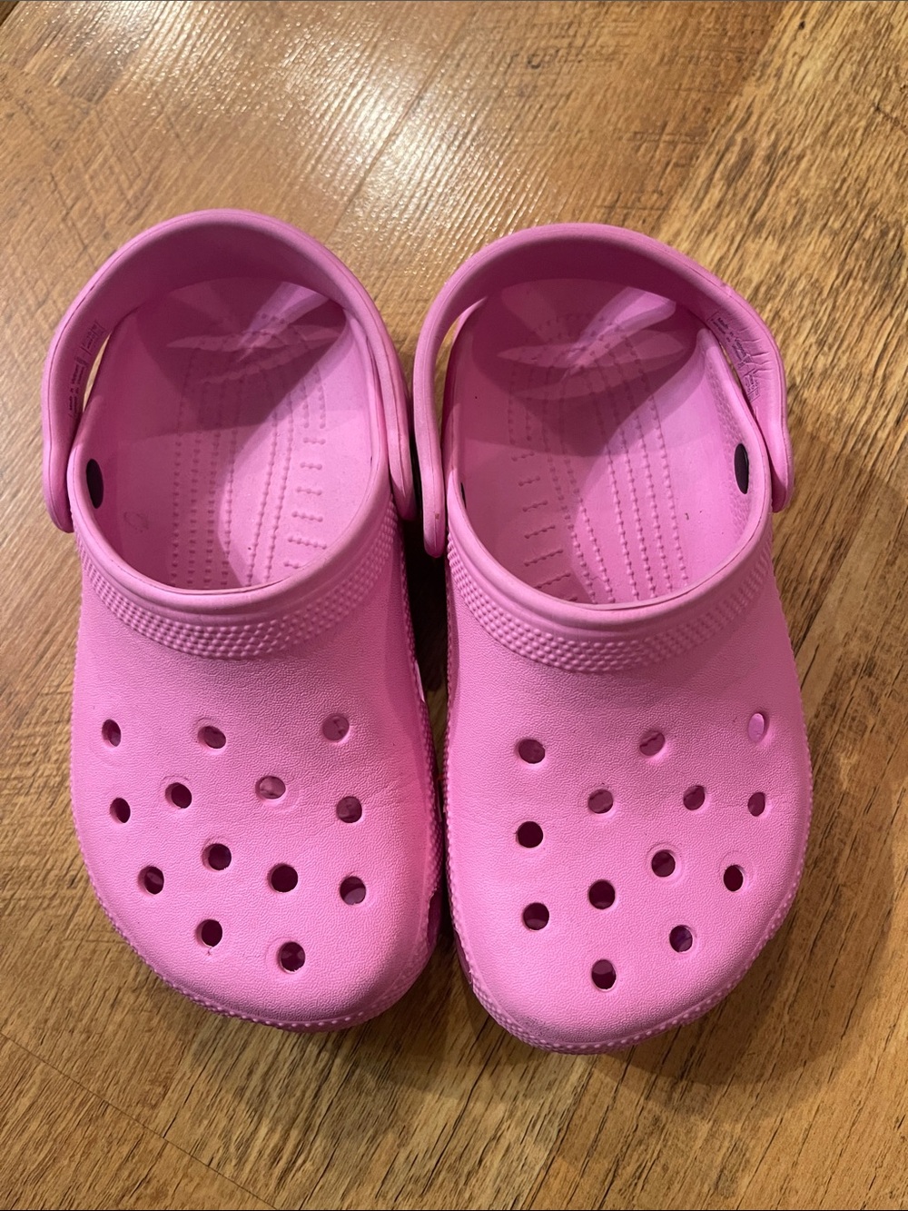 CROCS Kids Bubblegum Pink Classic Clog Water Shoes